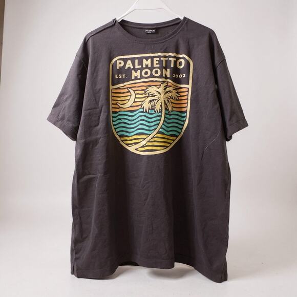 Palmetto Moon T-Shirt – Men’s XL – Graphic Beach Logo – Short Sleeve – Blue - Picture 5 of 8